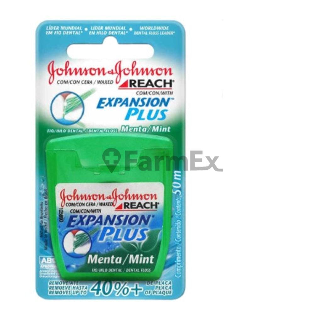 Hilo dental Reach sabor menta x 50 m Farmex-Pluxee-Persistente